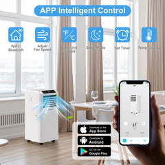 Wiytamo 10,000 BTU Smart WIFI Remote Control Portable Air Conditioners OX-10KW Wiytamo 10,000 BTU Smart WIFI Remote Control Portable Air Conditioners OX-10KW