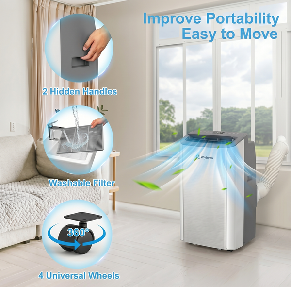 Wiytamo 14000 BTU +HEAT+WIFI Air Conditioner OX-14KHWD