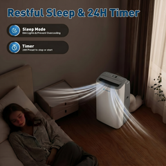 Wiytamo 14000 BTU +HEAT+WIFI エアコン OX-14KHW