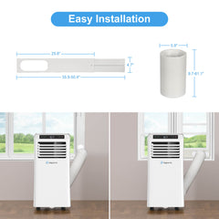 Wiytamo 10,000 BTU Smart WIFI Remote Control Portable Air Conditioners OX-10KW